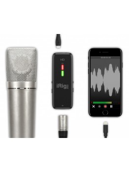 IK Multimedia iRig Pre HD iOS Microphone Preamp & Interface